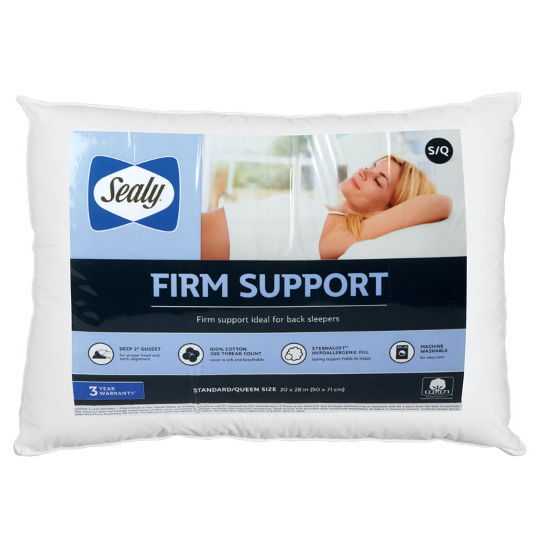 Sealy Firm Support Bed Pillow & Reviews Wayfair